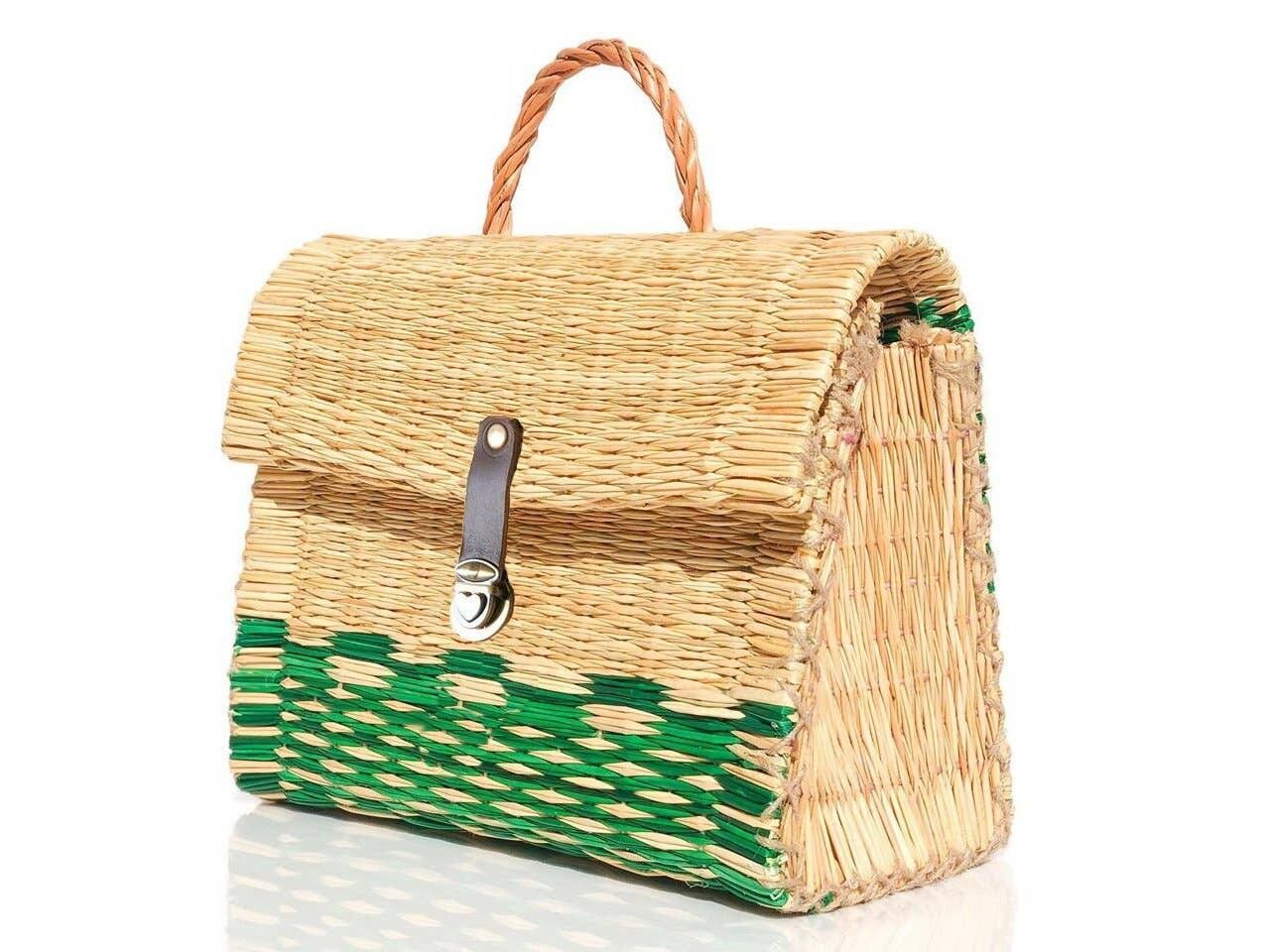 Wholesaleghanaian Handwoven Market Basket/6 Assorted Pieces of Woven Market Basket  Bag With Handles, Shopping and Grocery Bag, Beach Bag - Etsy