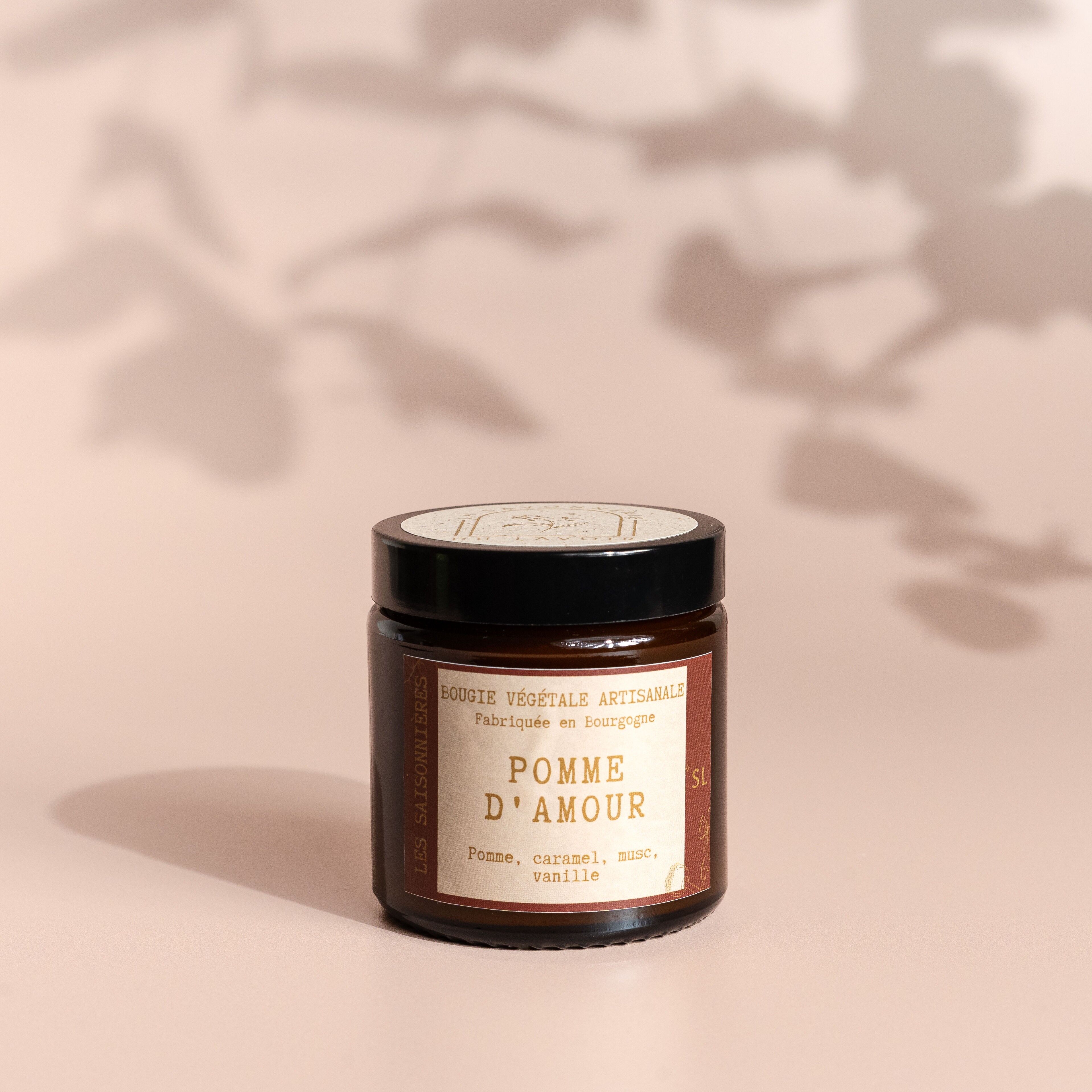 Scented soy wax candle - Candy Apple (80g net)