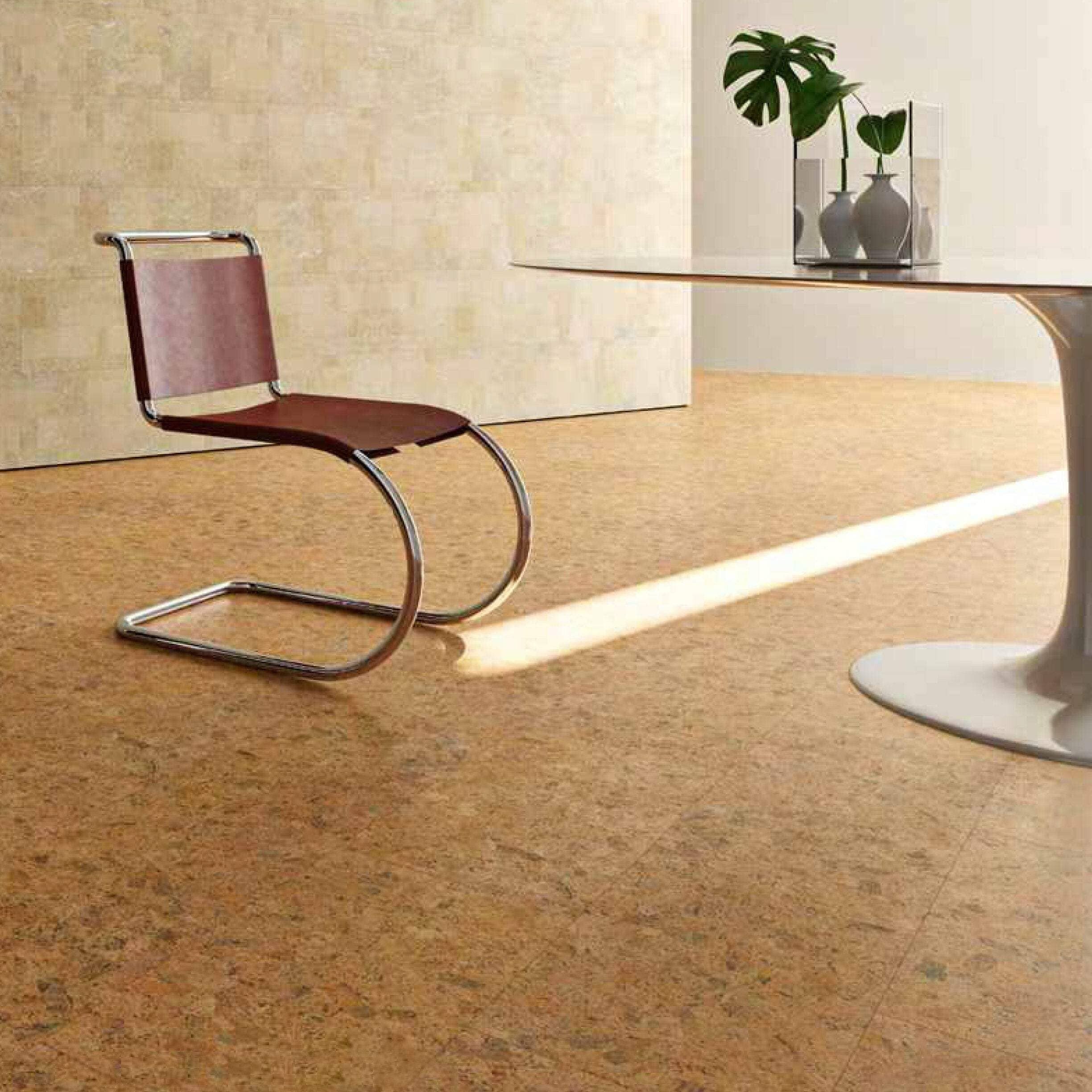 Piastrelle per pavimenti in sughero naturale__Pack 11 piastrelle / RI