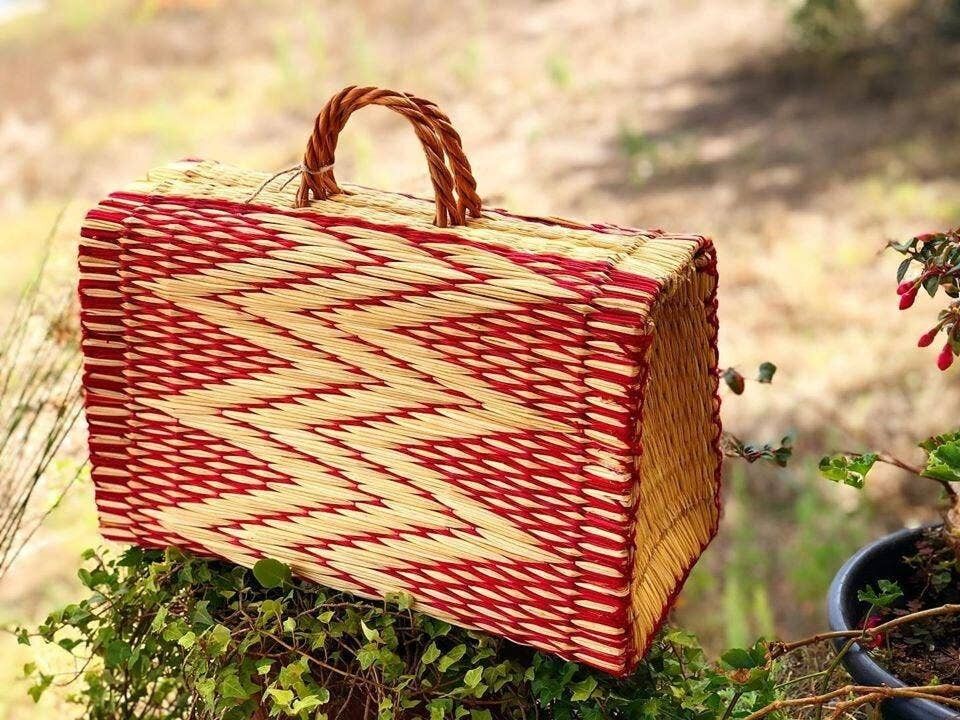 Braided Design Plain Fashion Designer Handbag Wholesale Jute Bag Custom,  For Grocery at Rs 350/piece in Delhi