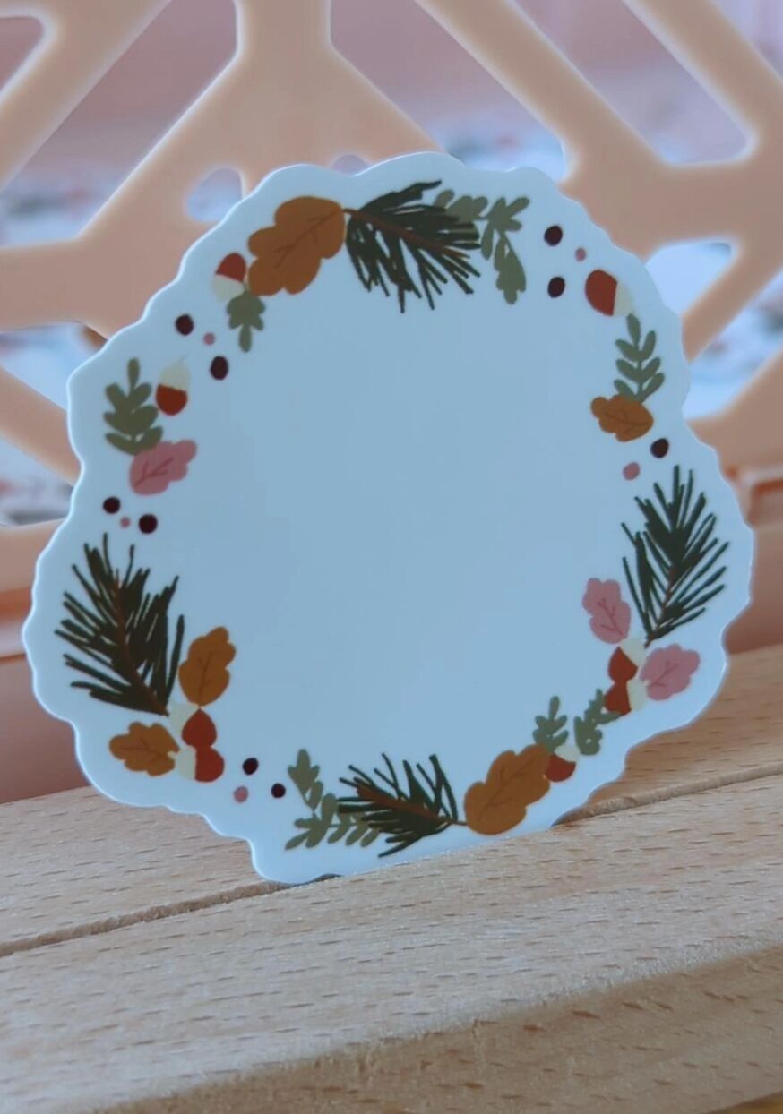 Herbstpracht-Aufkleber