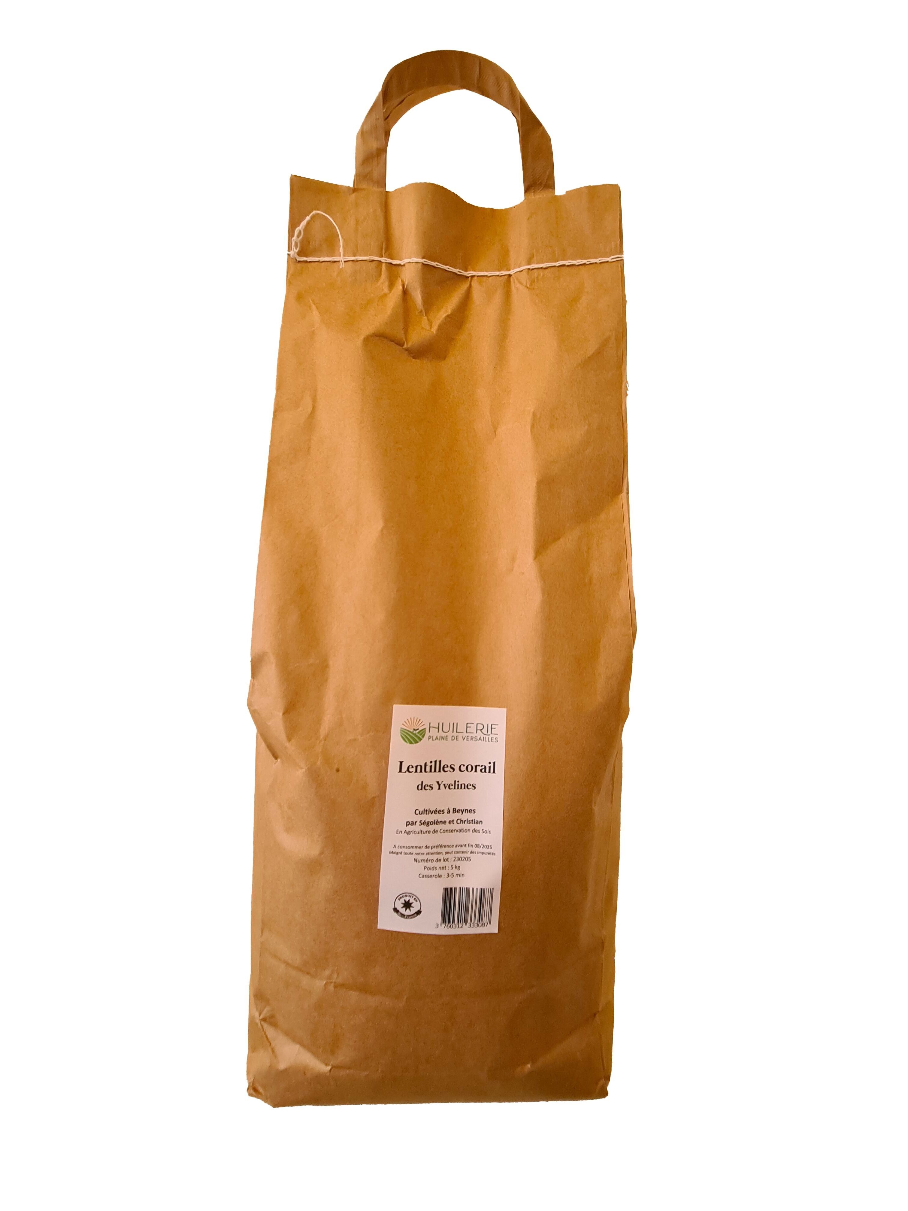 Lentilles corail Ile de france 5 kg