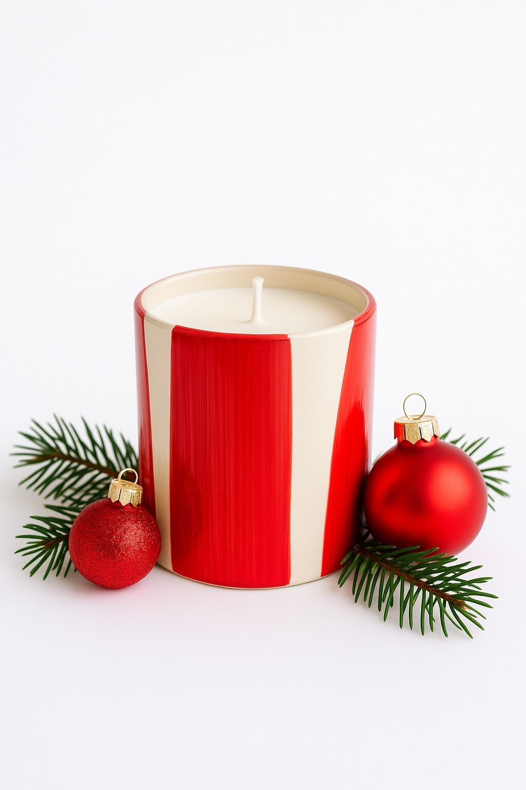 KERAMIK-LEBKUCHEN-WEIHNACHTSKERZE