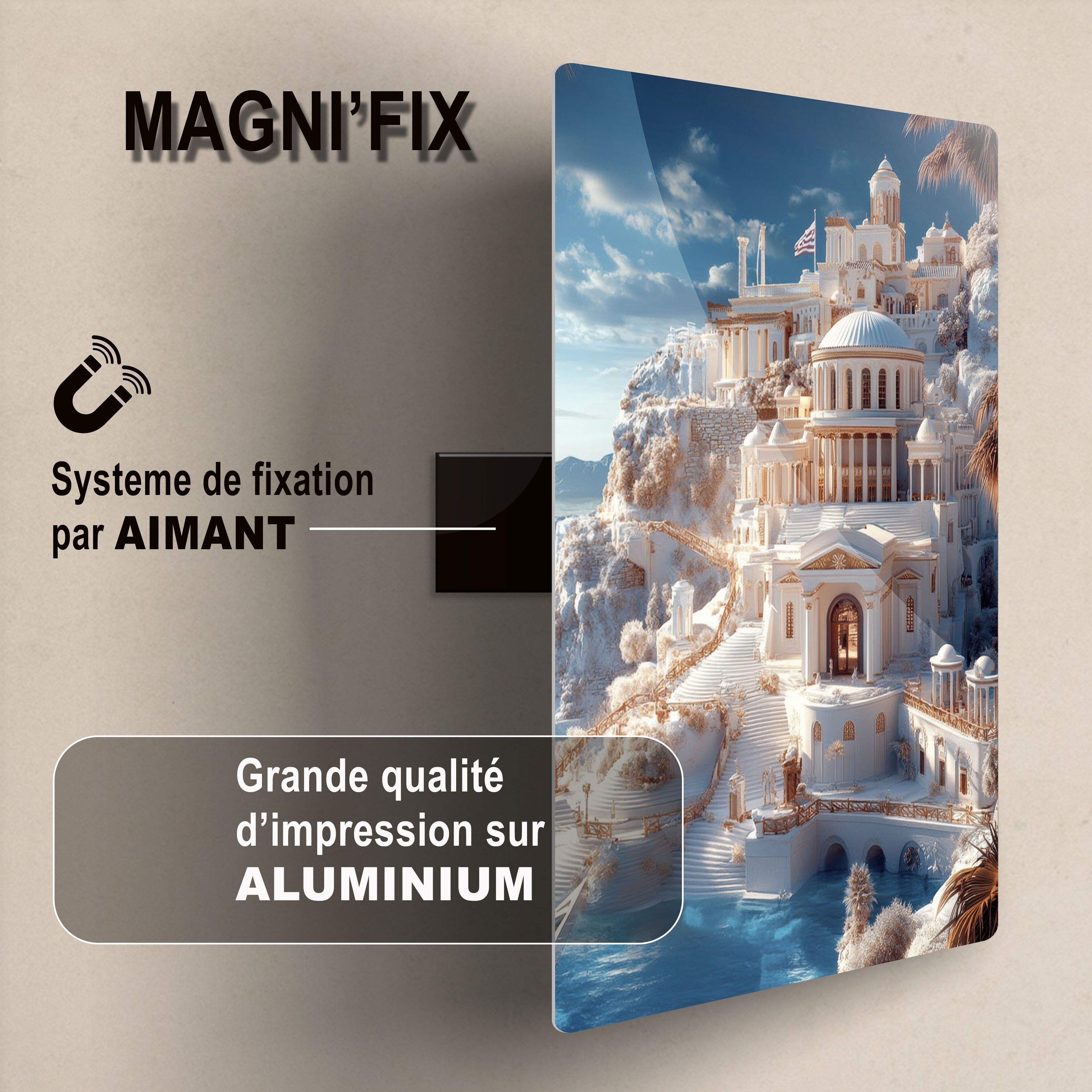 LAVAGNA MAGNETICA: SANTORINI