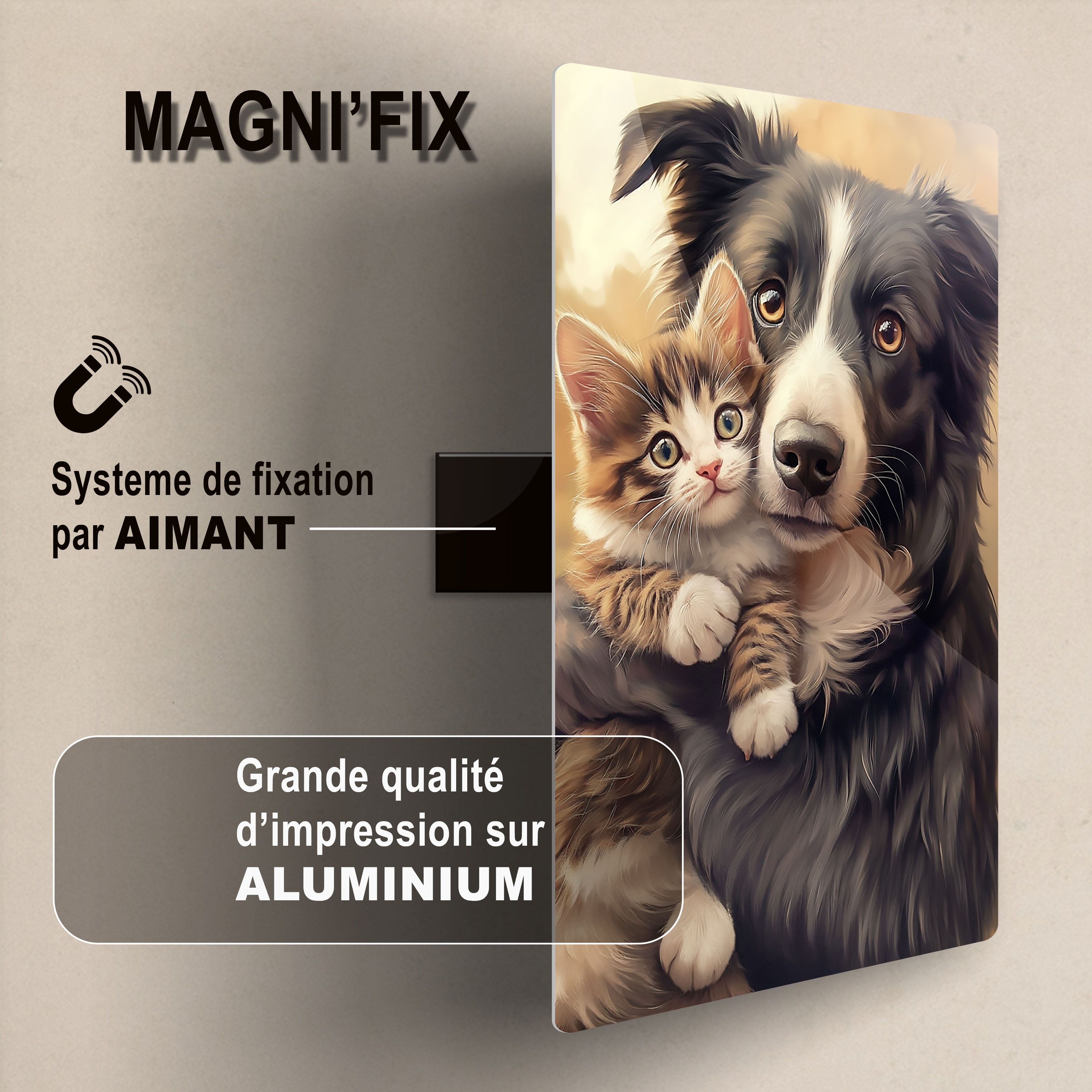 LAVAGNA MAGNETICA: COCCOLE CANINE 4