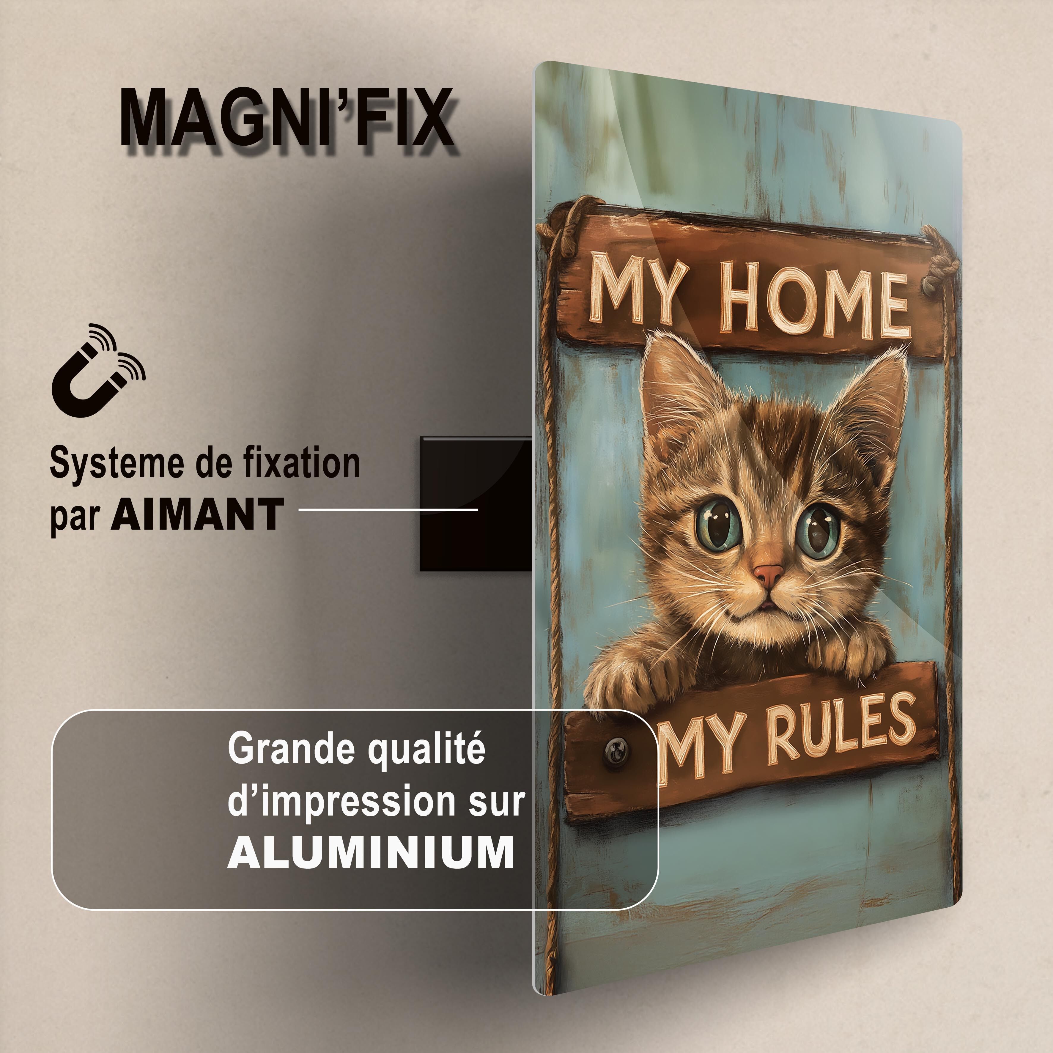 LAVAGNA MAGNETICA: IL MIO GATTO DELLE REGOLE