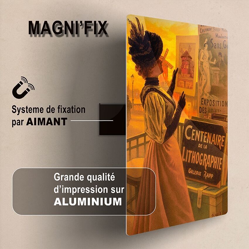 PITTURA MAGNETICA: LITOGRAFIA DI PARIGI