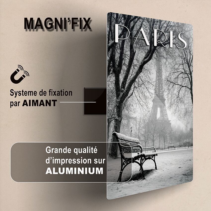 LAVAGNA MAGNETICA: PARIGI INNEVATA