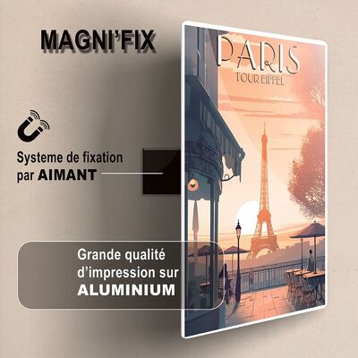 TABLEAU AIMANTE : PARIS TOUR EIFFEL