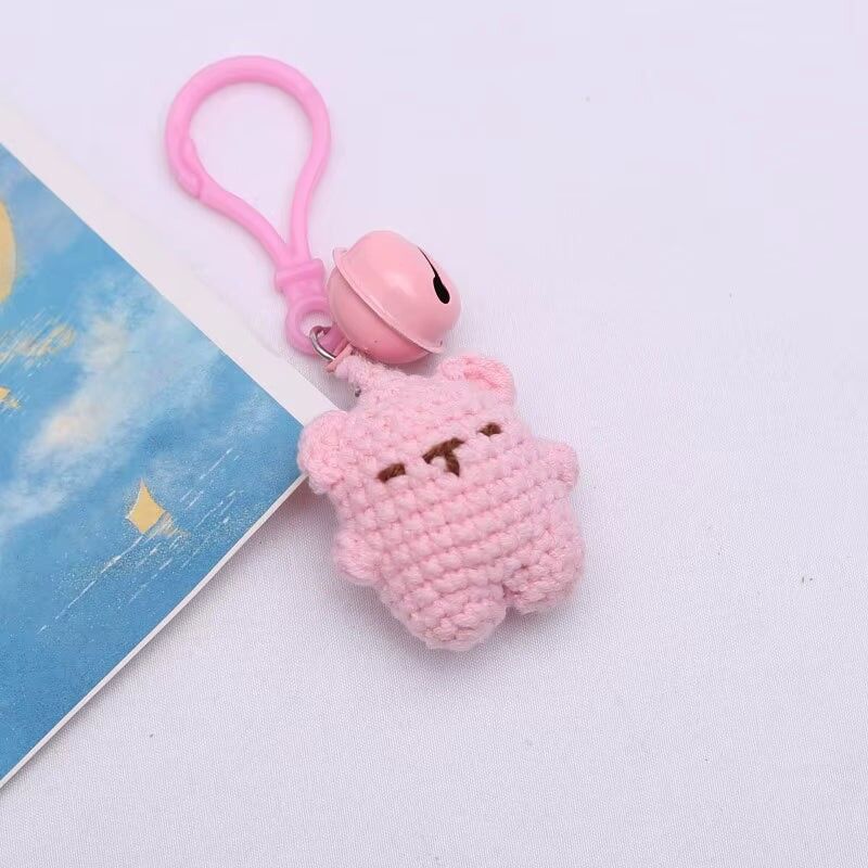 Porte-cles Amigurumi Ourson Kawaii