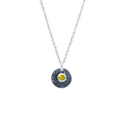 Collier Colima - Argent 925 - Calcédoine jaune