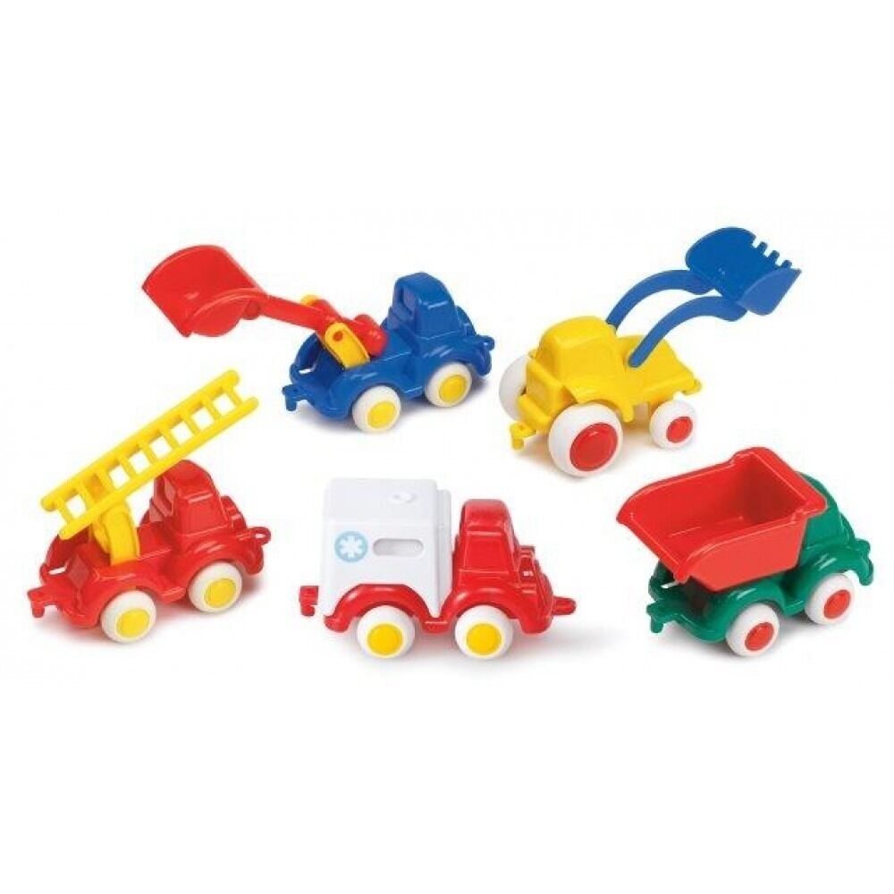 Viking Toys macchinine Mini Chubbies da costruzione, 60 pezzi, 7 cm, 1135