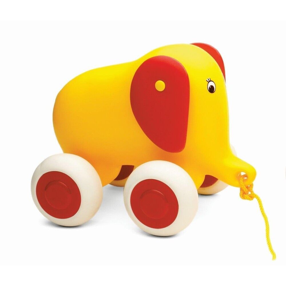 Viking Toys Pull toy Elefante, 25cm, 1320-giallo