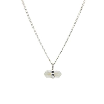 Eve Crystal Necklace SILVER