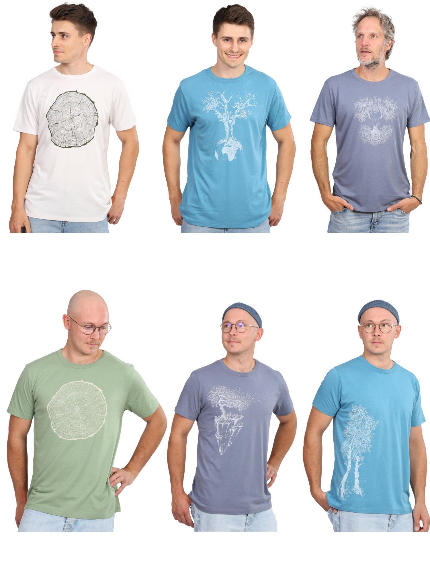 Discovery Bambus Shirts Herren Life-Tree