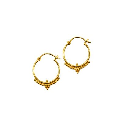 Ivy Earrings - Gold Small