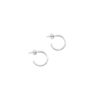 Lux Mini Hoops SILVER