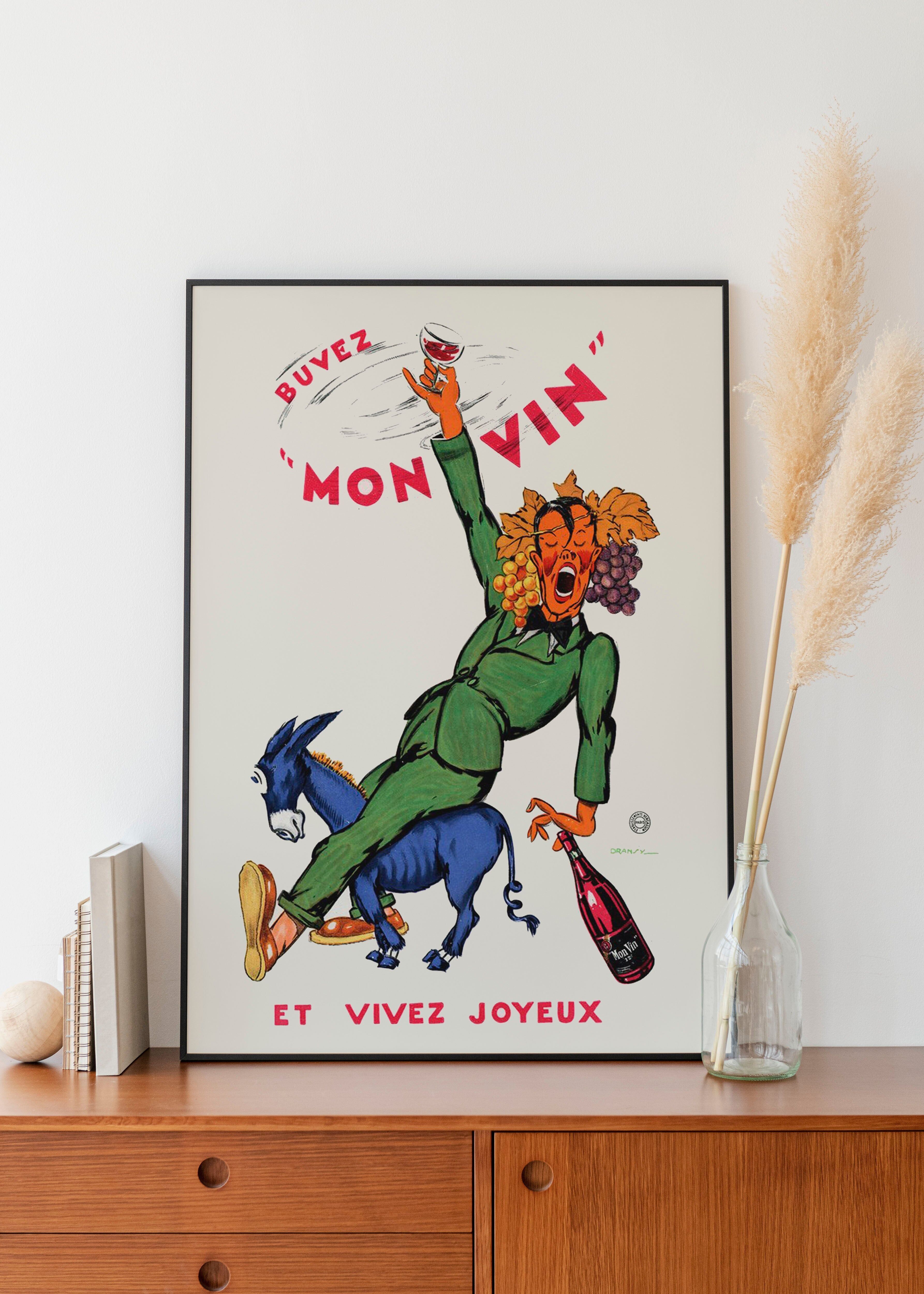 Bevi il mio vino Poster