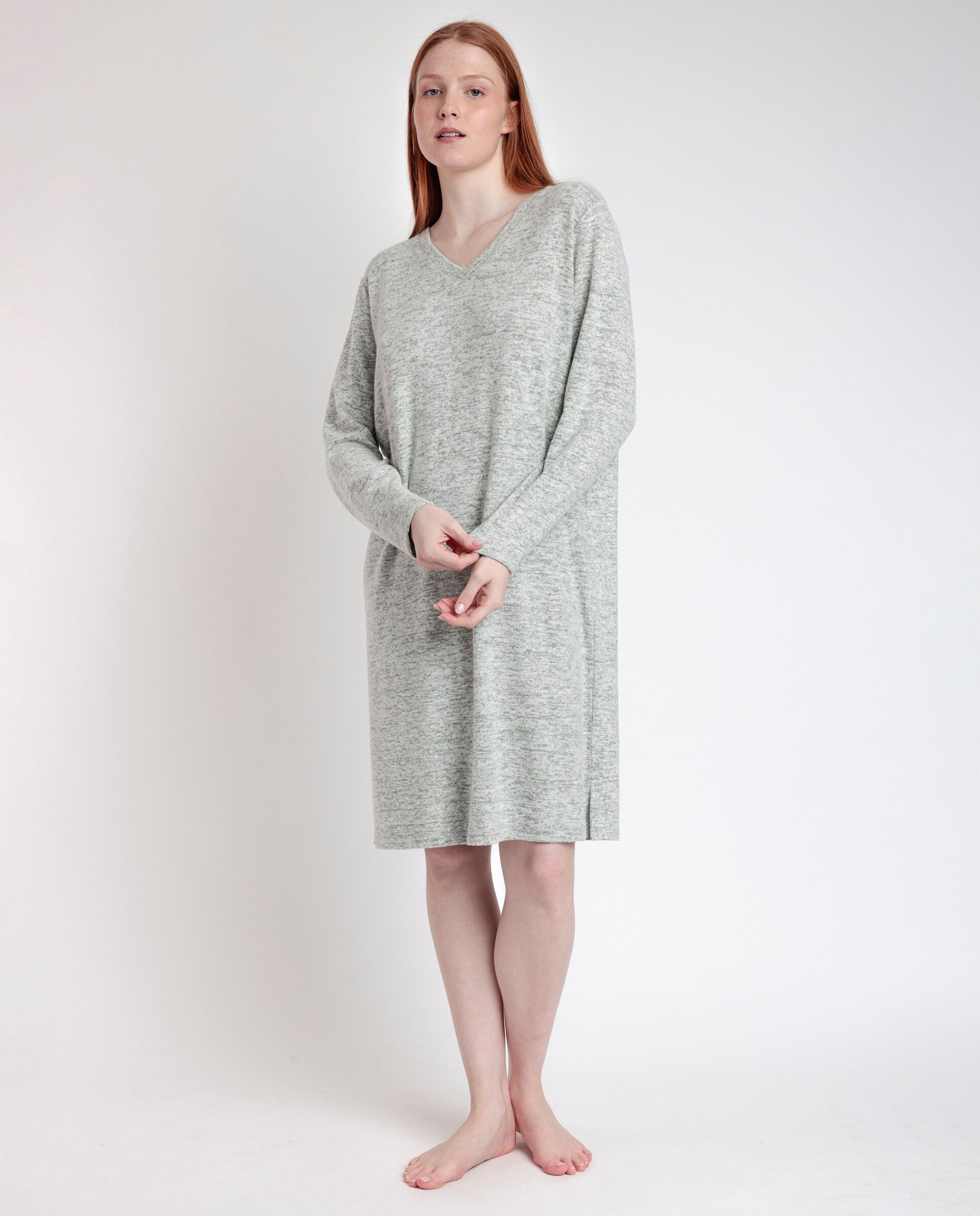 Camisole en cretonne à manches longues pour femme ADMAS GARDEN