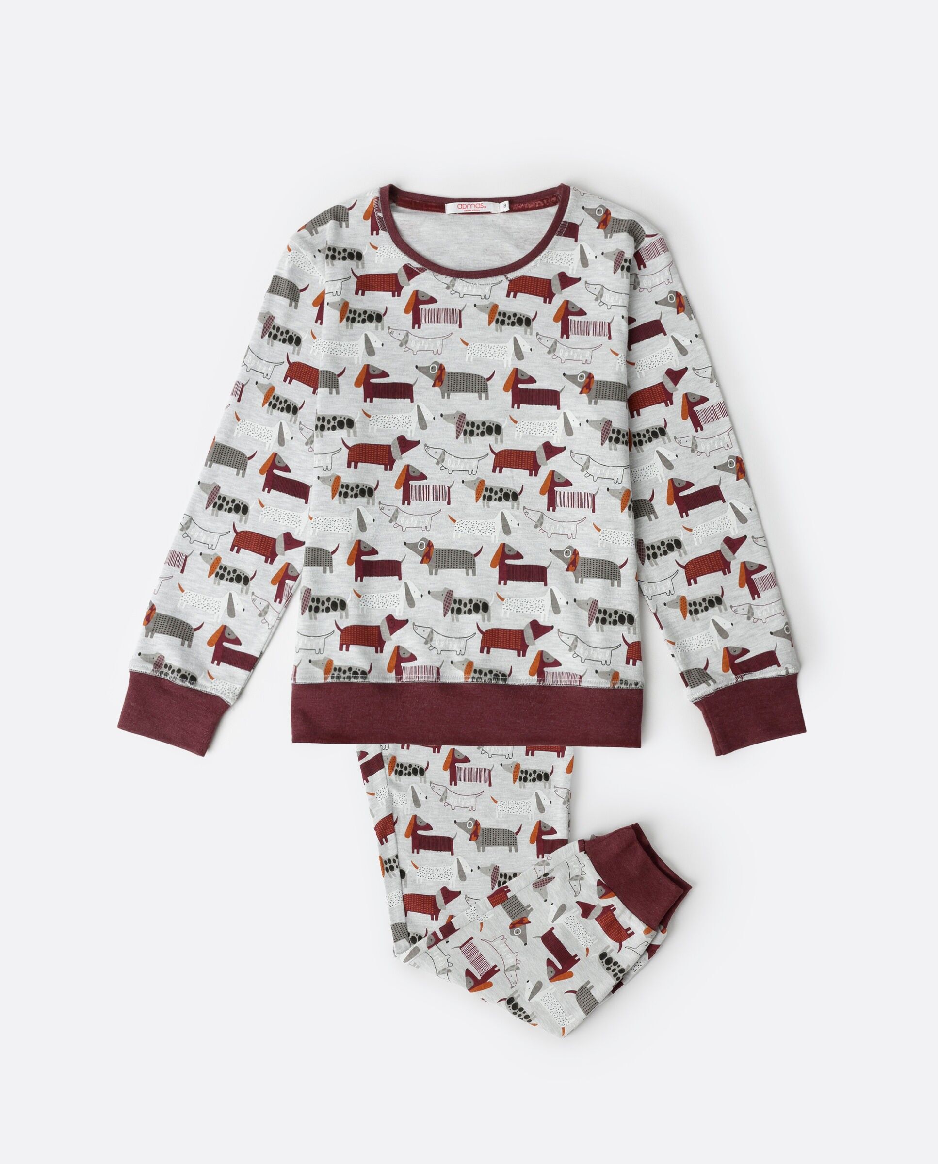 Pigiama a maniche lunghe ADMAS Dog Home per ragazze