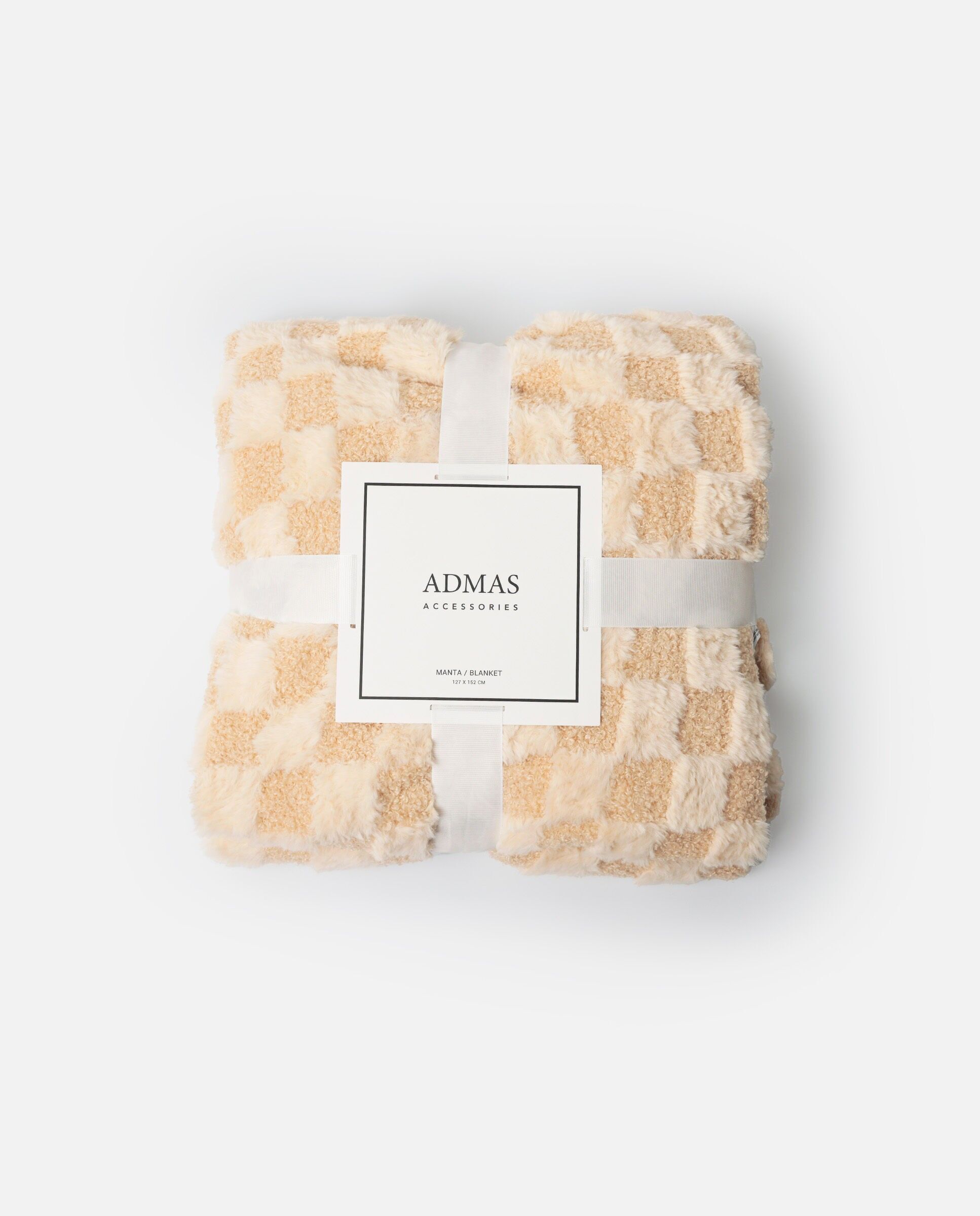 ADMAS doppelseitige Frottee-Kaninchendecke