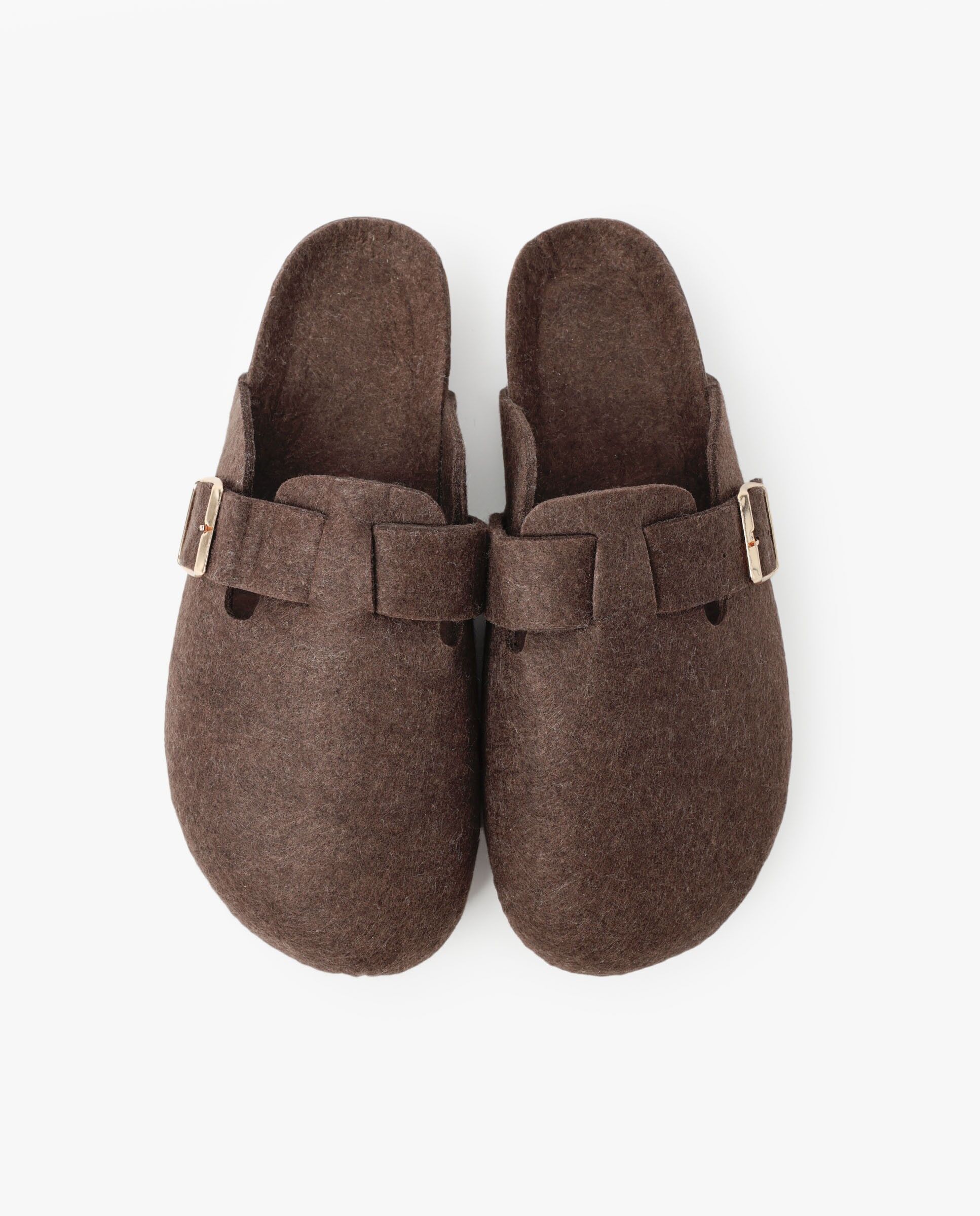 Chaussons sabots en feutre ADMAS pour hommes