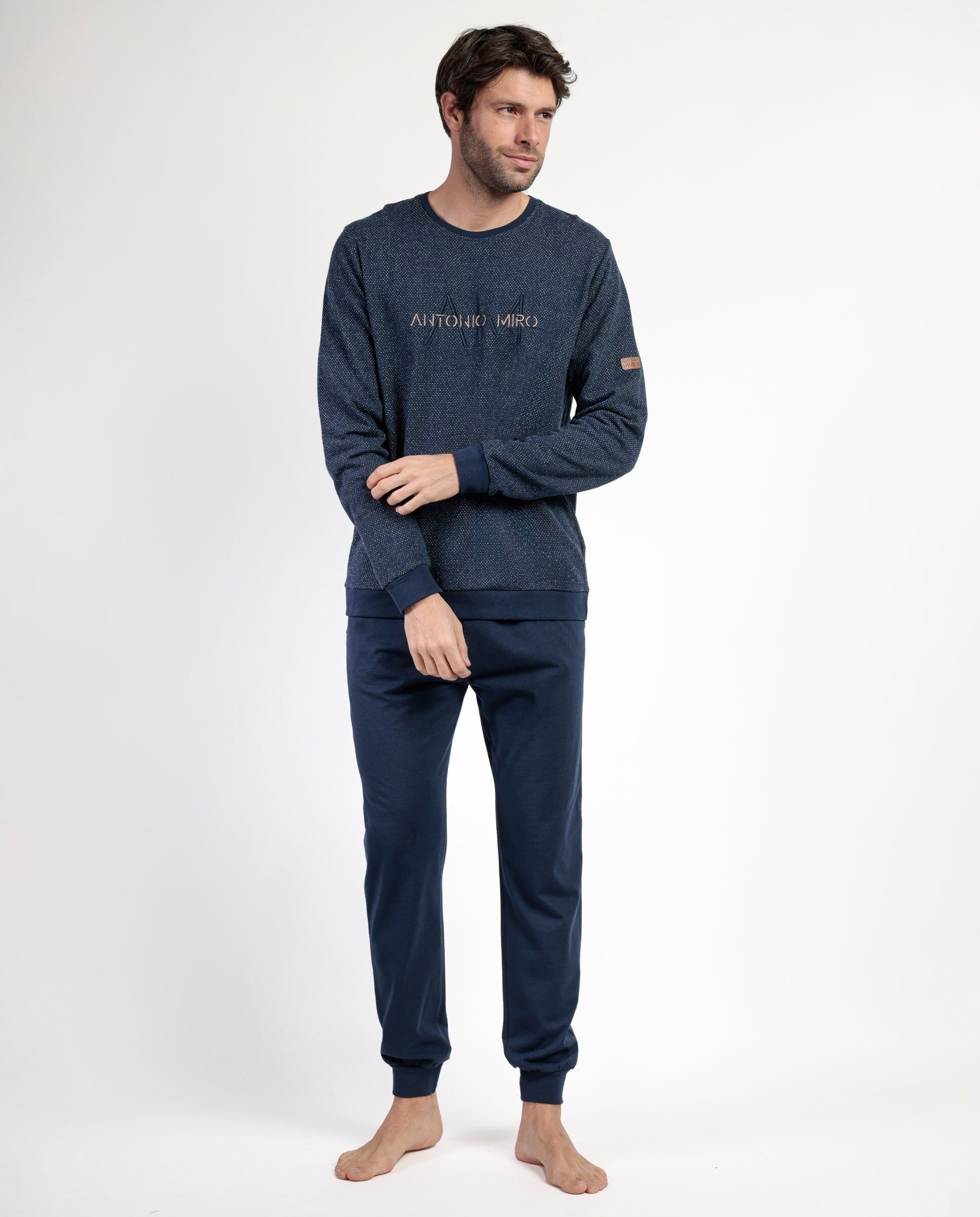 ANTONIO MIRO Pyjama à manches longues en polaire Ridge pour homme