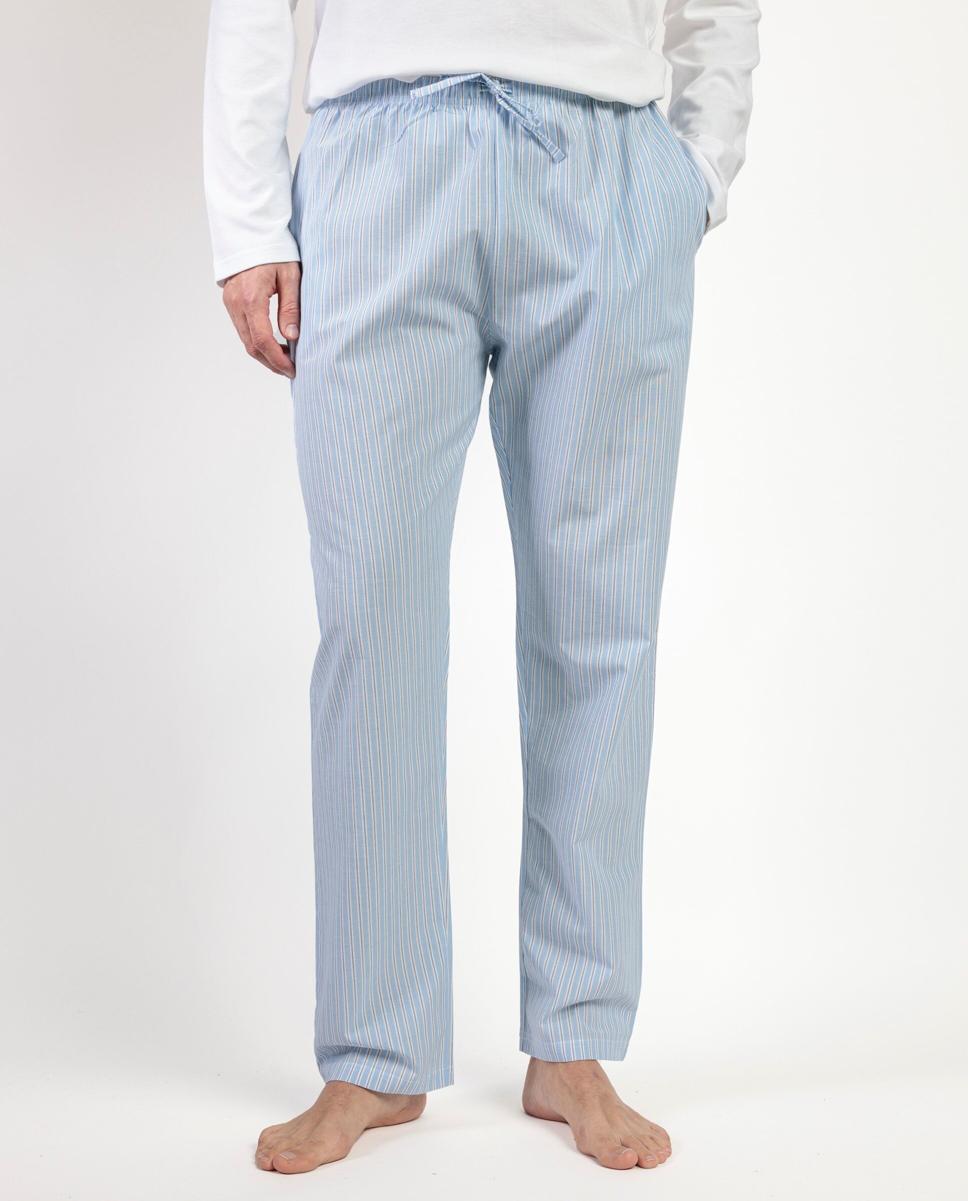 ADMAS HOME Herren Home Compact Poplin Lange Hose