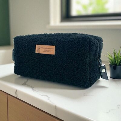 Estuche Nomad S, "Bouclette" negro