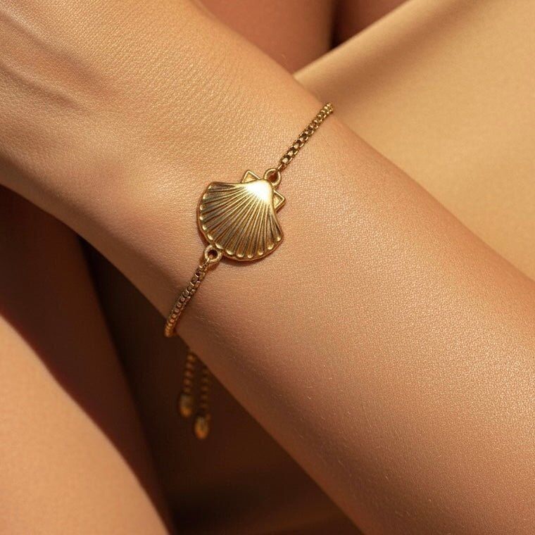 Bracciale Shell Kiss - acciaio waterproof