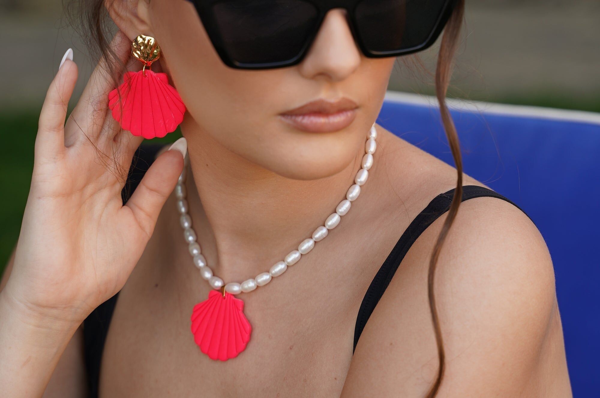 Sirena - Collana Fluo Rosa