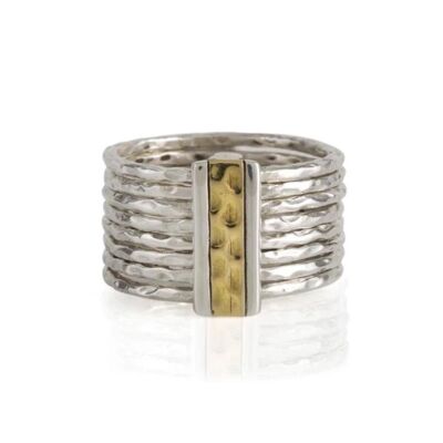 Karma fortune stacking ring__u / silver