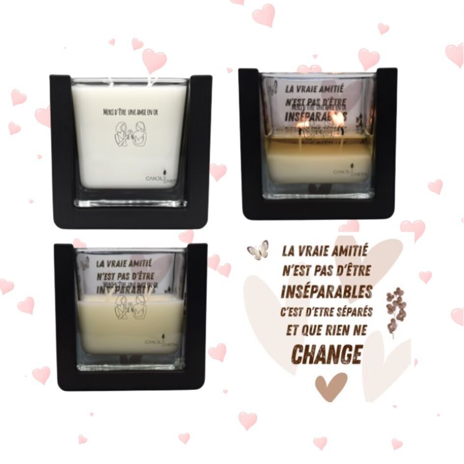 Bougie surprise parfumée décoration - Merci 💕 Amie 7