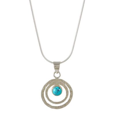 INFINITY UNIVERSE NECKLACE  - TURQUOISE__default