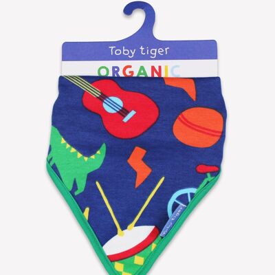 Organic Toys Print Dribble Bib