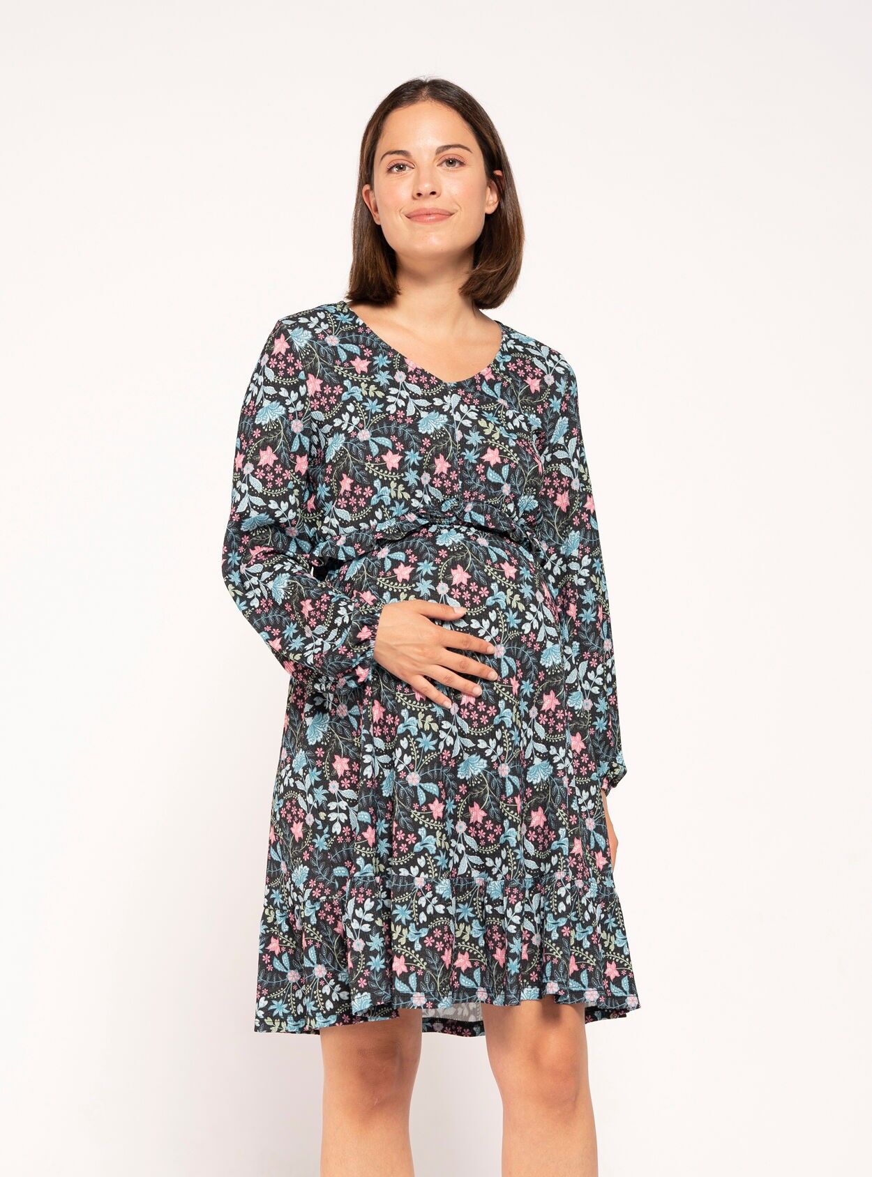 Abito da allattamento stampato