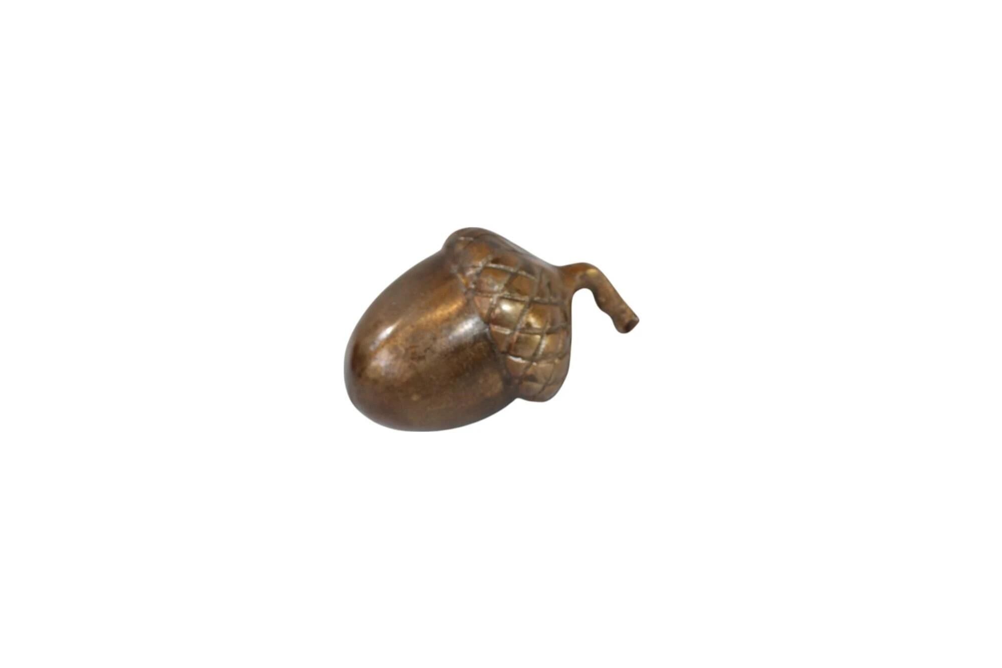 Décoration Gland - Taille S - Laiton antique brillant