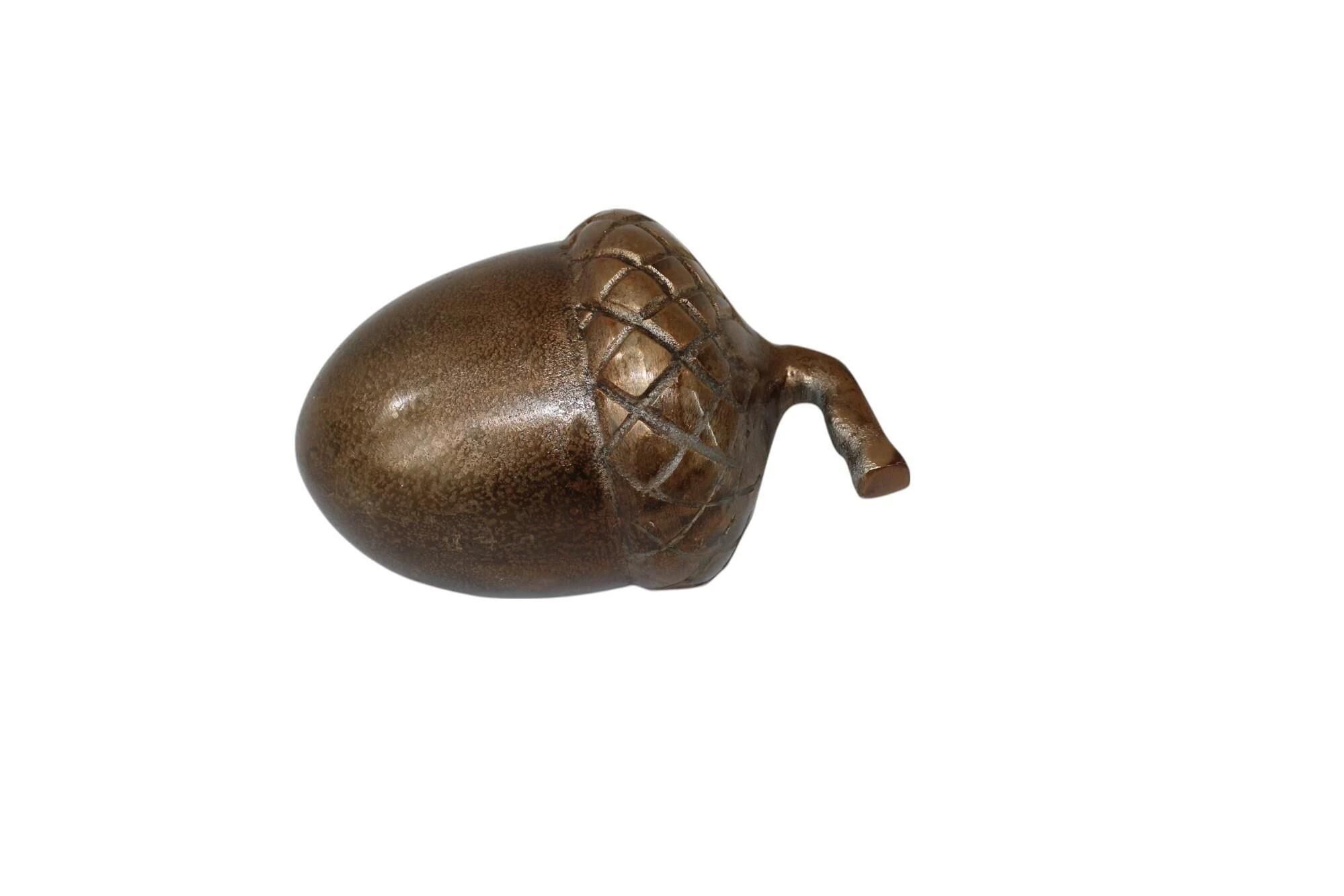 Décoration Gland - Taille L - Laiton antique brillant