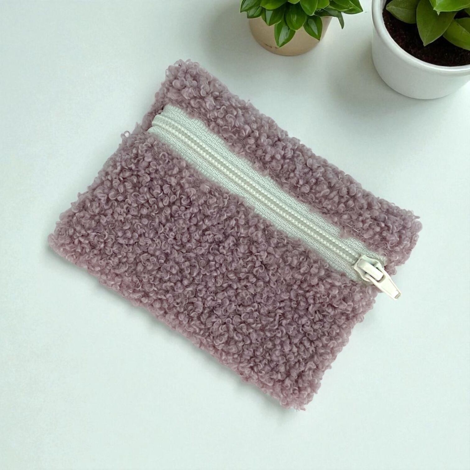 Marsupio XS, rosa "Bouclette"