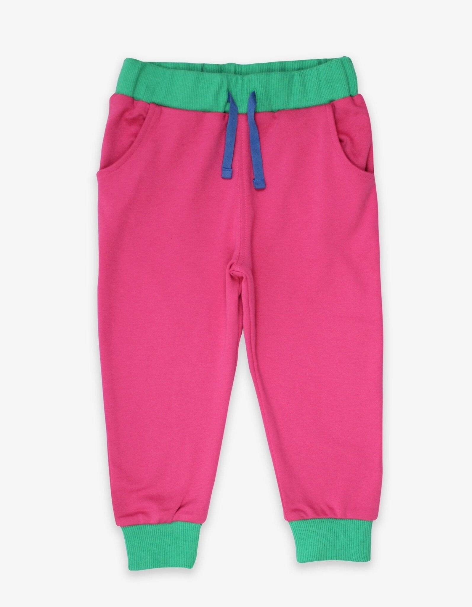Pantaloni da jogging rosa organici