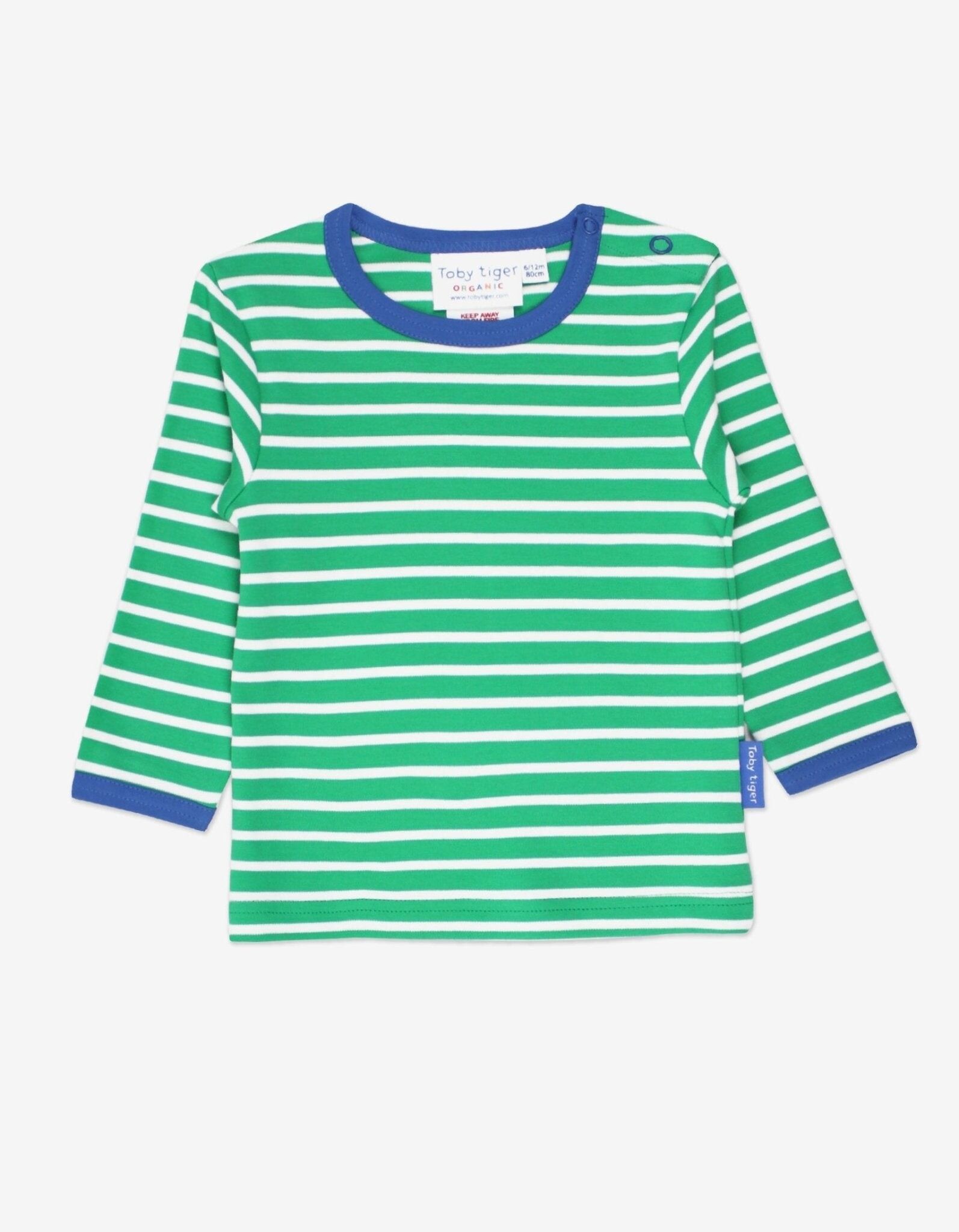T-Shirt Breton Bio Vert