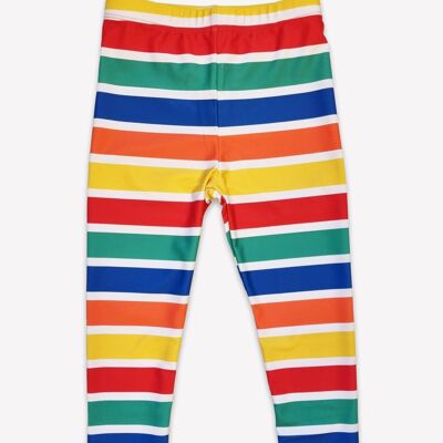 Legging de bain à imprimé Happy Stripe