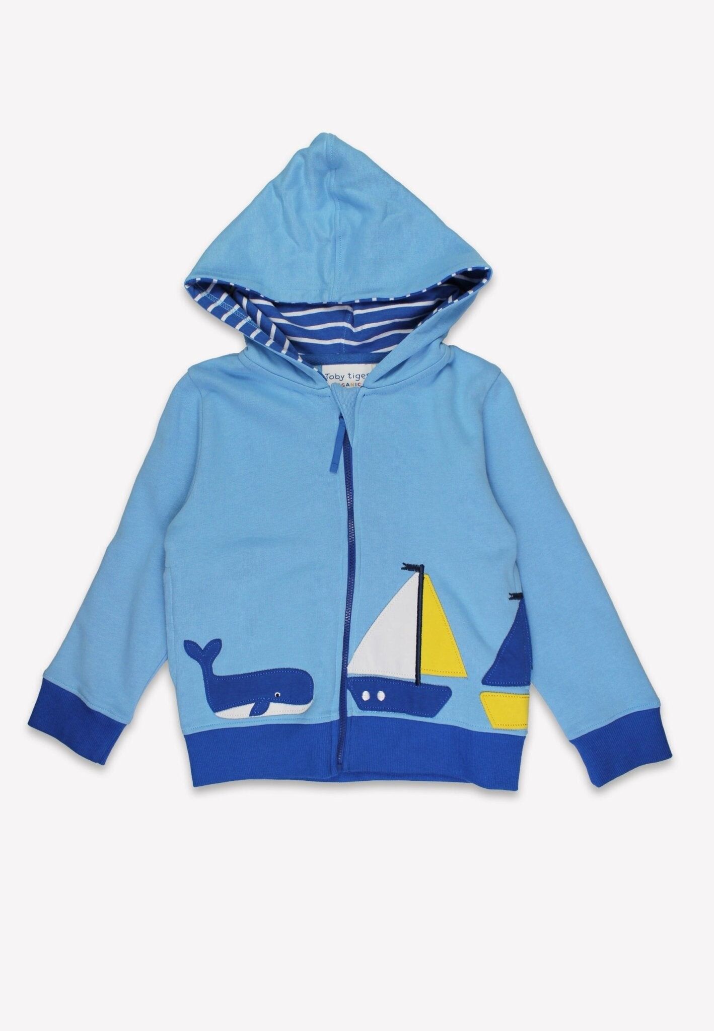 Sudadera con capucha y apliques orgánicos de St Ives