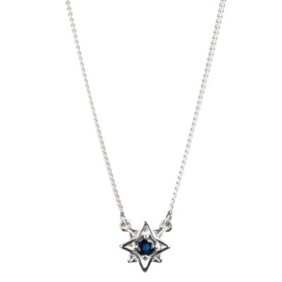 GUIDING NORTH STAR NECKLACE - SAPPHIRE__default