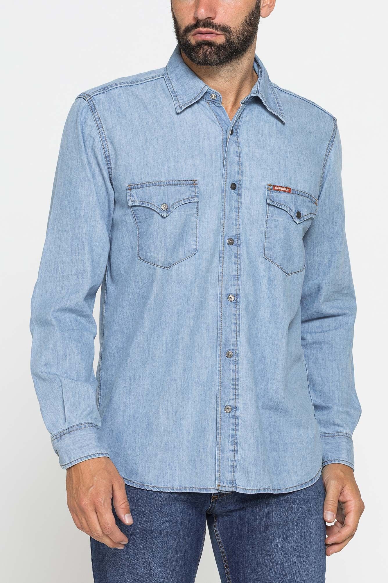7 oz LIGHTWEIGHT DENIM WESTERN SHIRT