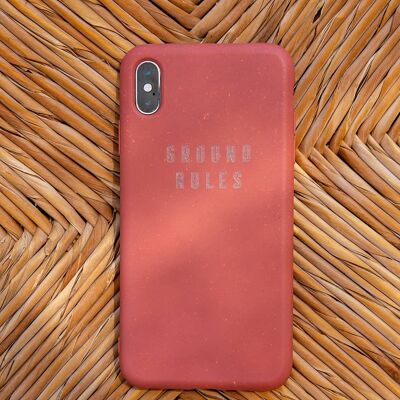 Iphone Case, Red, Ground Rules__iPhone 7/8/SE