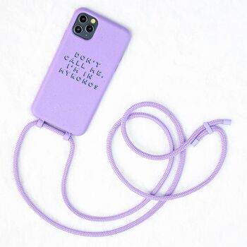 Coque iPhone Modular Rope, Violet, Mykonos__iPhone XR 9