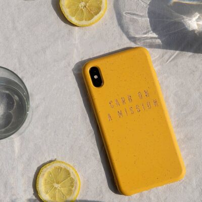 Coque Iphone, Jaune, Carb on a Mission__iPhone 7/8/SE