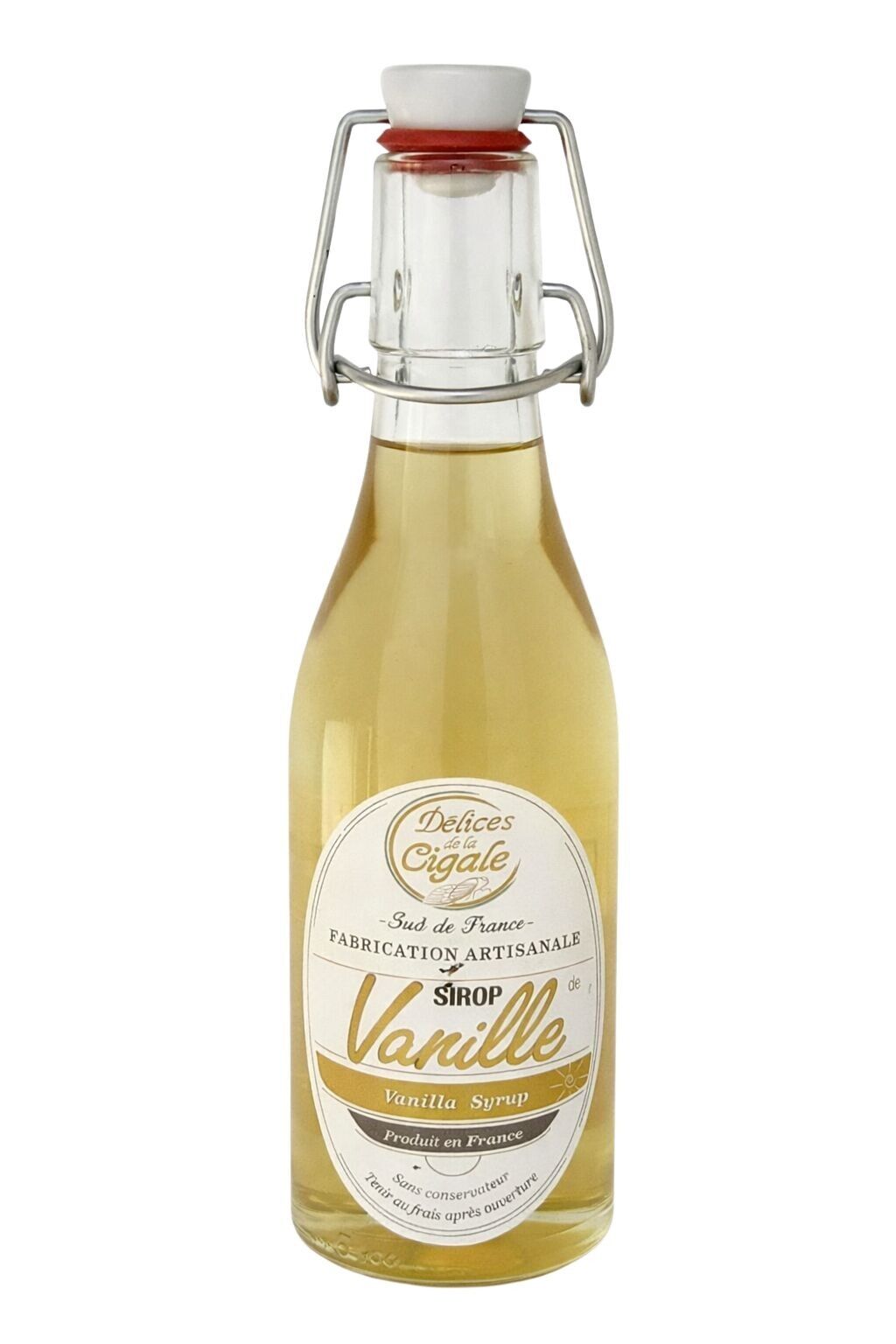 Artisanal Vanilla Syrup 25 cl - Made in the South of France