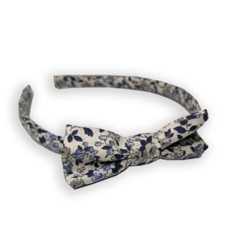 Serre-tête coton merveilleux bleu